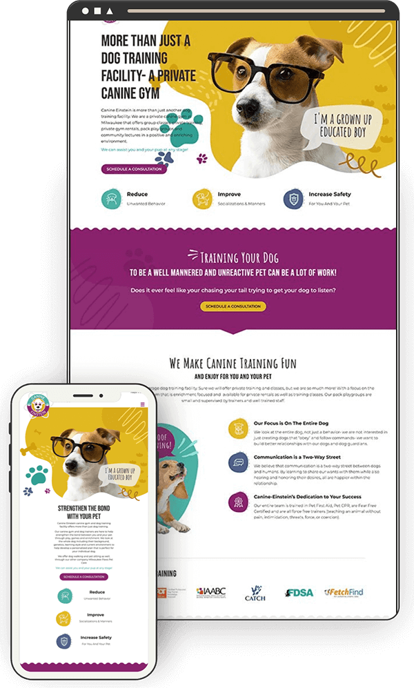 bespoke website design