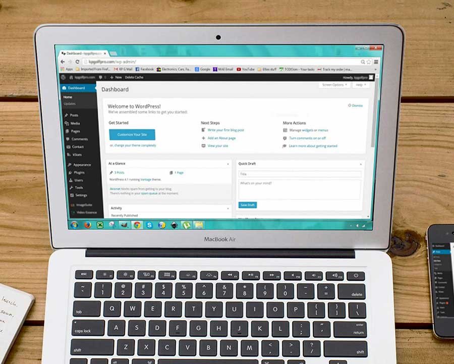 Wordpress site optimization and cleanup